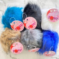 Faux Fur Poms Yarn Island