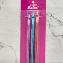 Susan Bates Silvalume Aluminum Crochet Hook Set LMN