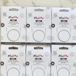 Knitpro GlideX Stainless Steel Cable I Yarn Island