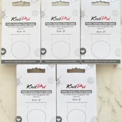 Knitpro Petite Stainless Steel Cables I Yarn Island