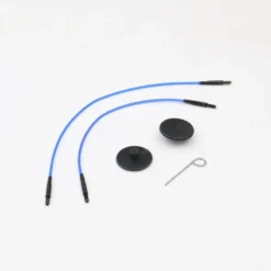 Knitpro Nylon Cable Mini Fixed Blue Set