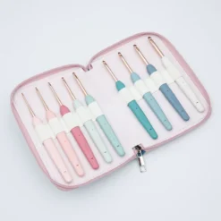 Knitpro Vybe Single Ended Crochet Hook Deluxe Set